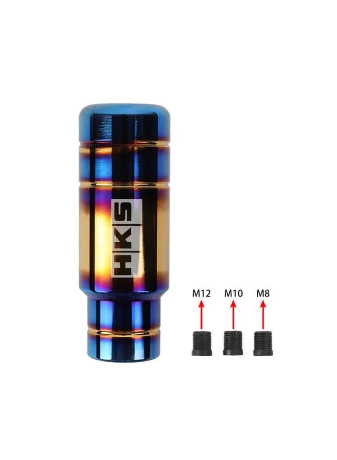 3.54 Inch Aluminum Alloy Wave Pattern Gear Shift Knob For Automatic And Manual Transmission - Image 2